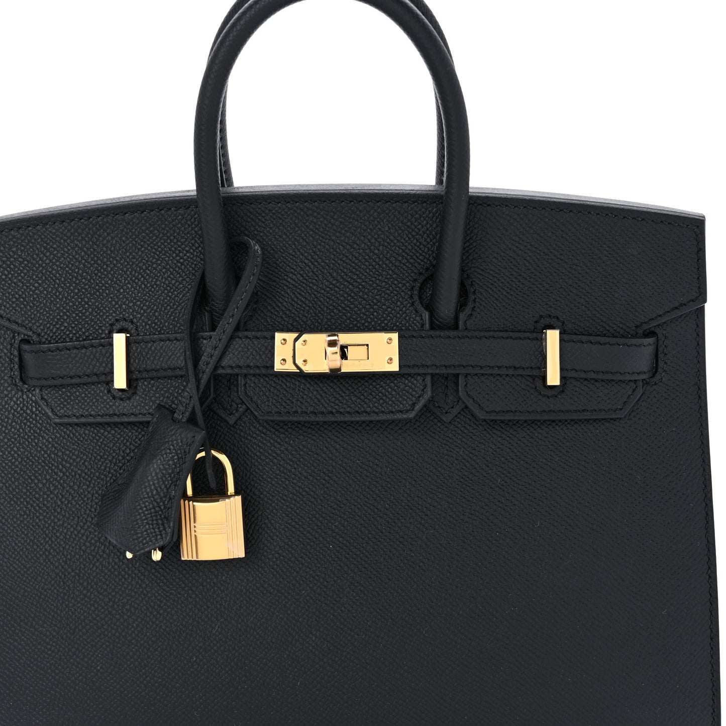 Epsom Birkin Sellier 25 Black
