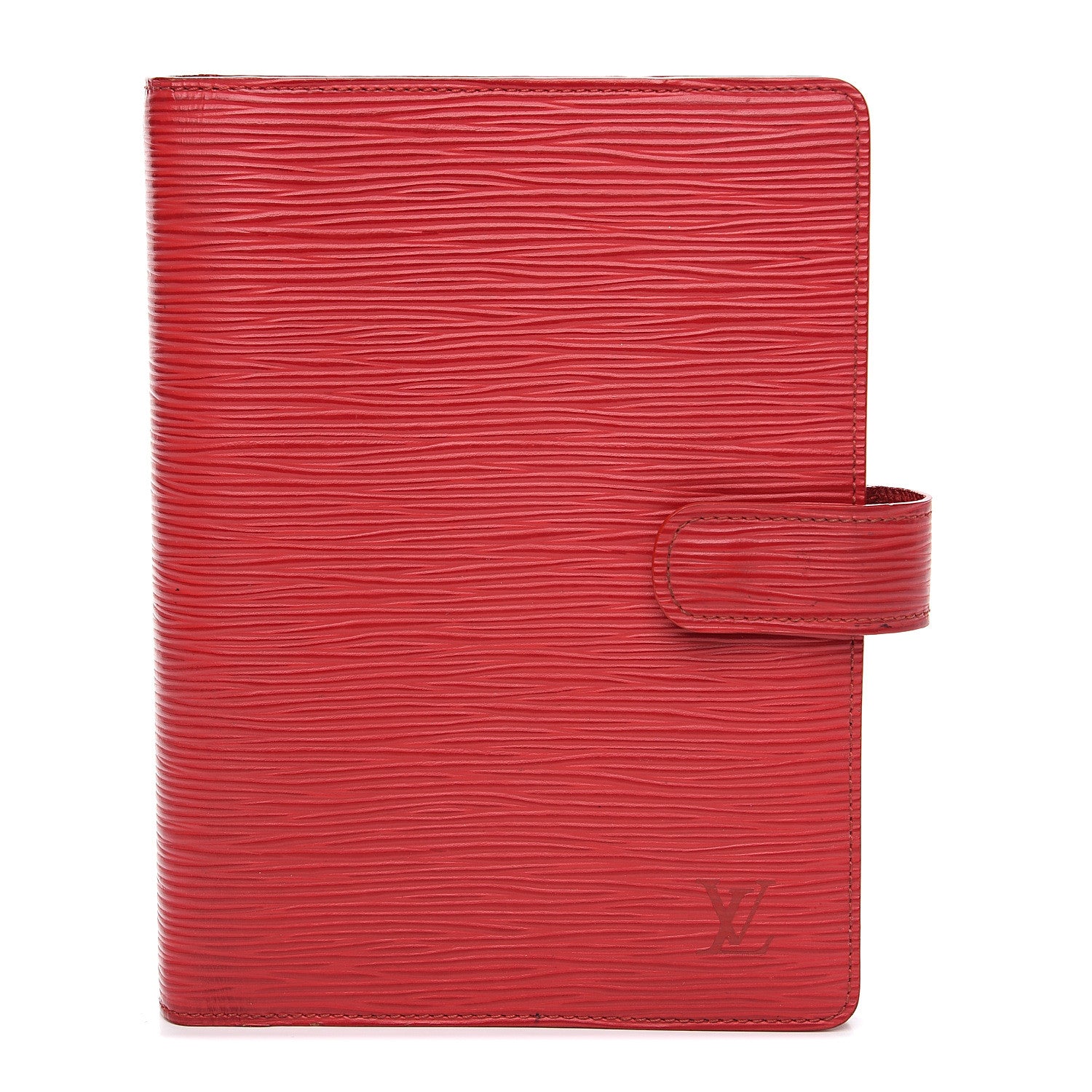 Louis Vuitton Epi Medium Ring Agenda Cover Rouge 1 of 8