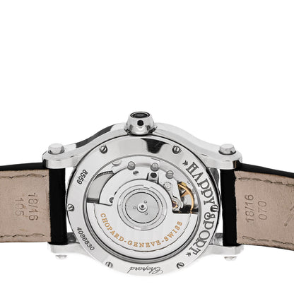 Chopard Stainless Steel Alligator 7 Diamond 36mm Happy Sport Automatic Watch 4 of 5