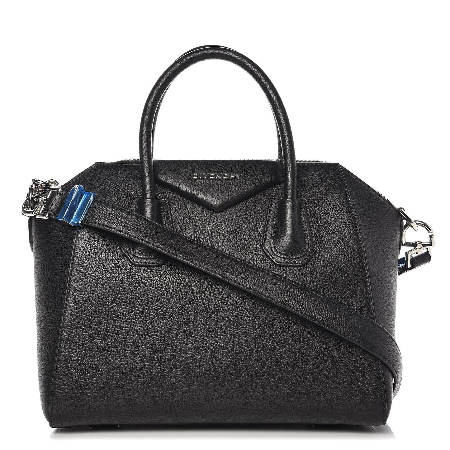 Sugar Goatskin Small Antigona Black