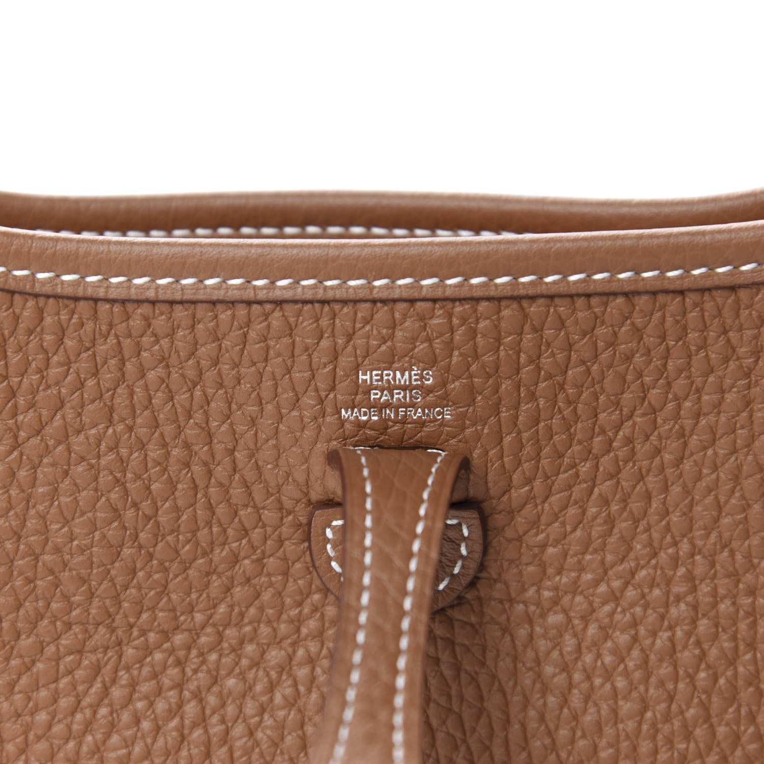 Hermes Taurillon Clemence Evelyne TPM Gold 8 of 11