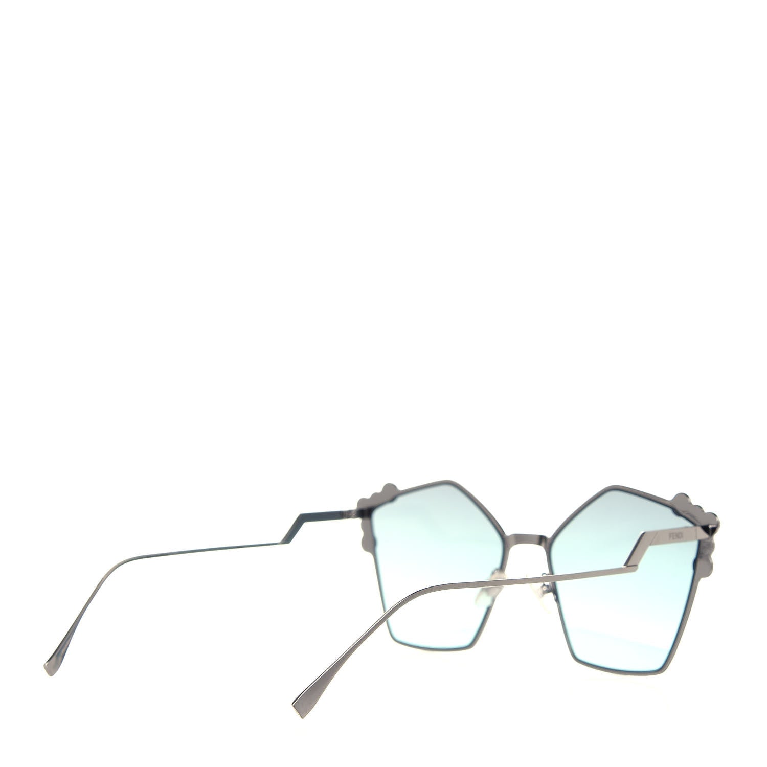 Fendi Geometric Dots Sunglasses FF 0261/S Blue 4 of 9