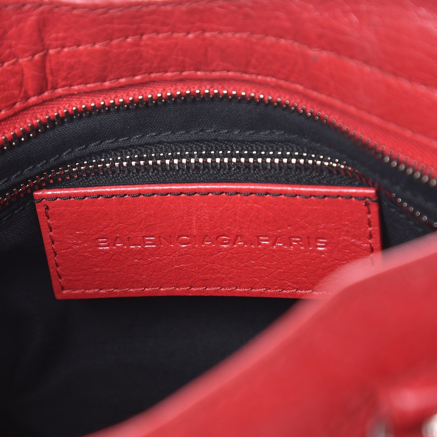 Agneau Giant 12 Silver Hardware Mini City Rouge Cardinal