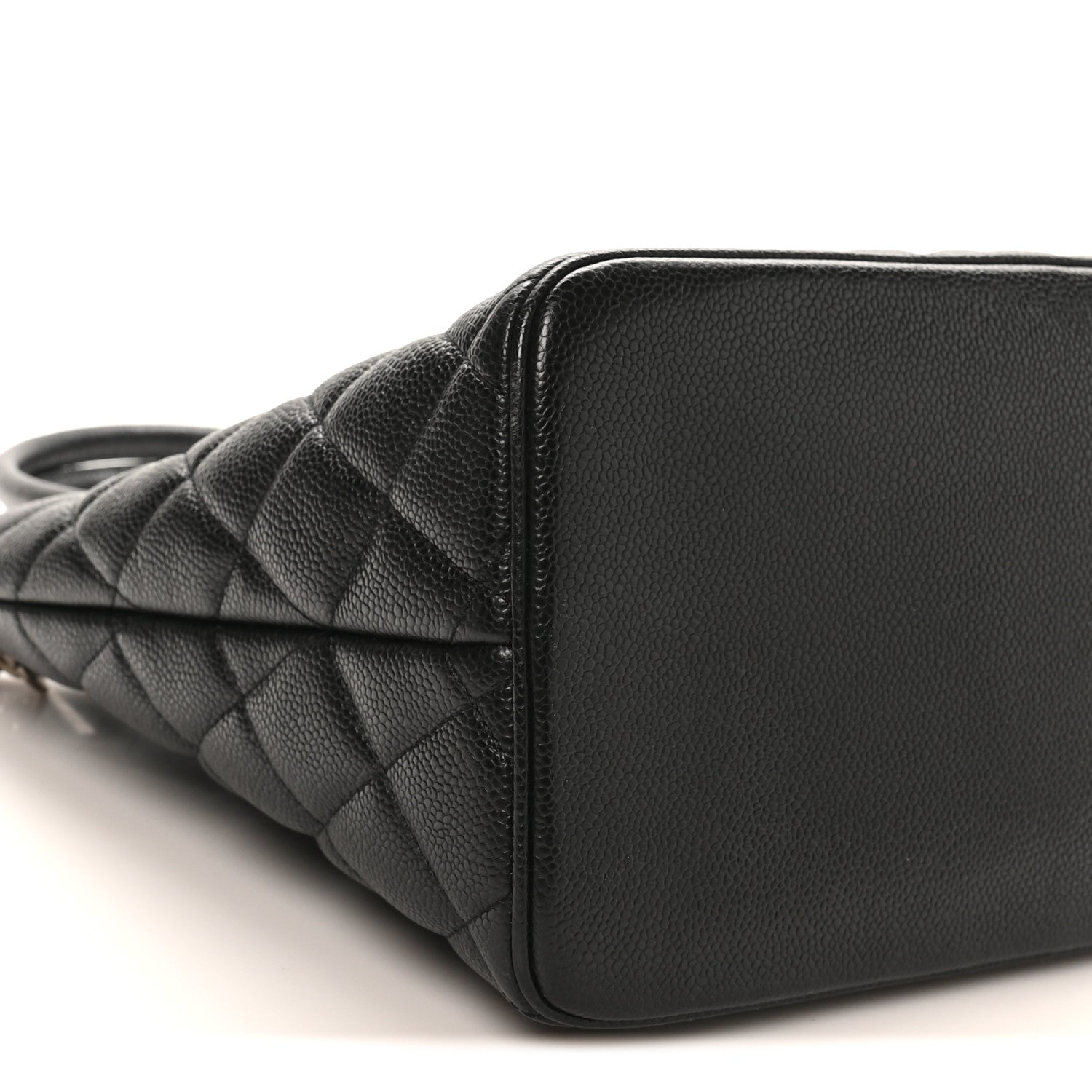 Chanel Caviar Quilted Medallion Tote Black 8 of 9