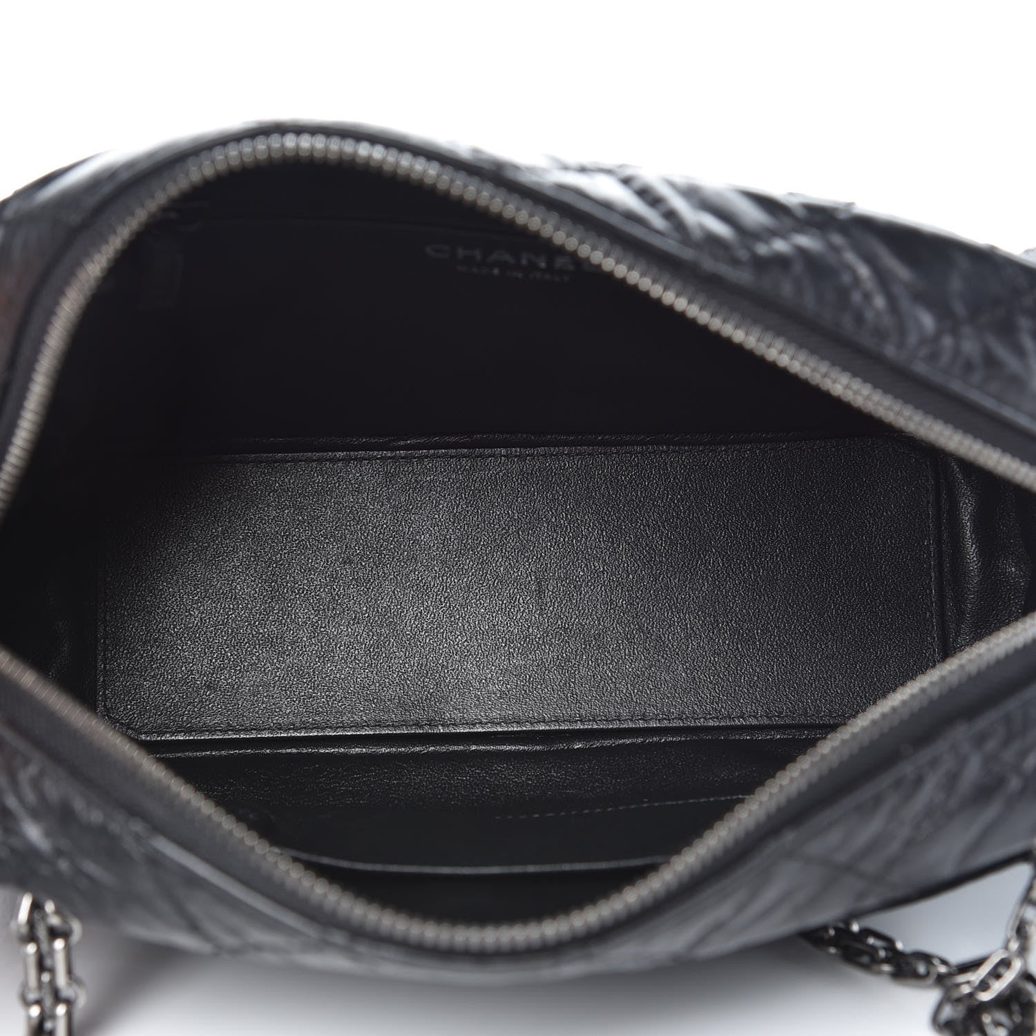 Chanel Aged Calfskin Quilted Medium Reissue Camera Case Black 5 of 7