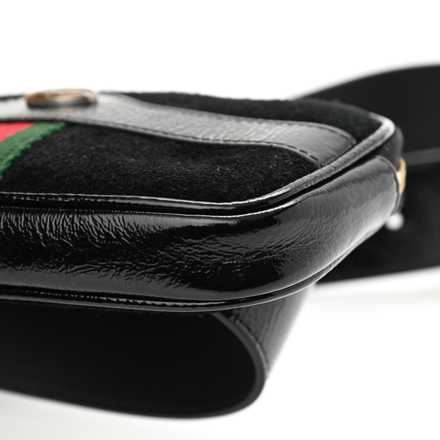 Gucci Suede Patent Ophidia Belted iPhone Case 95 38 Black 9 of 12