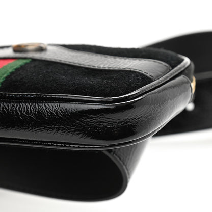 Gucci Suede Patent Ophidia Belted iPhone Case 95 38 Black 9 of 12