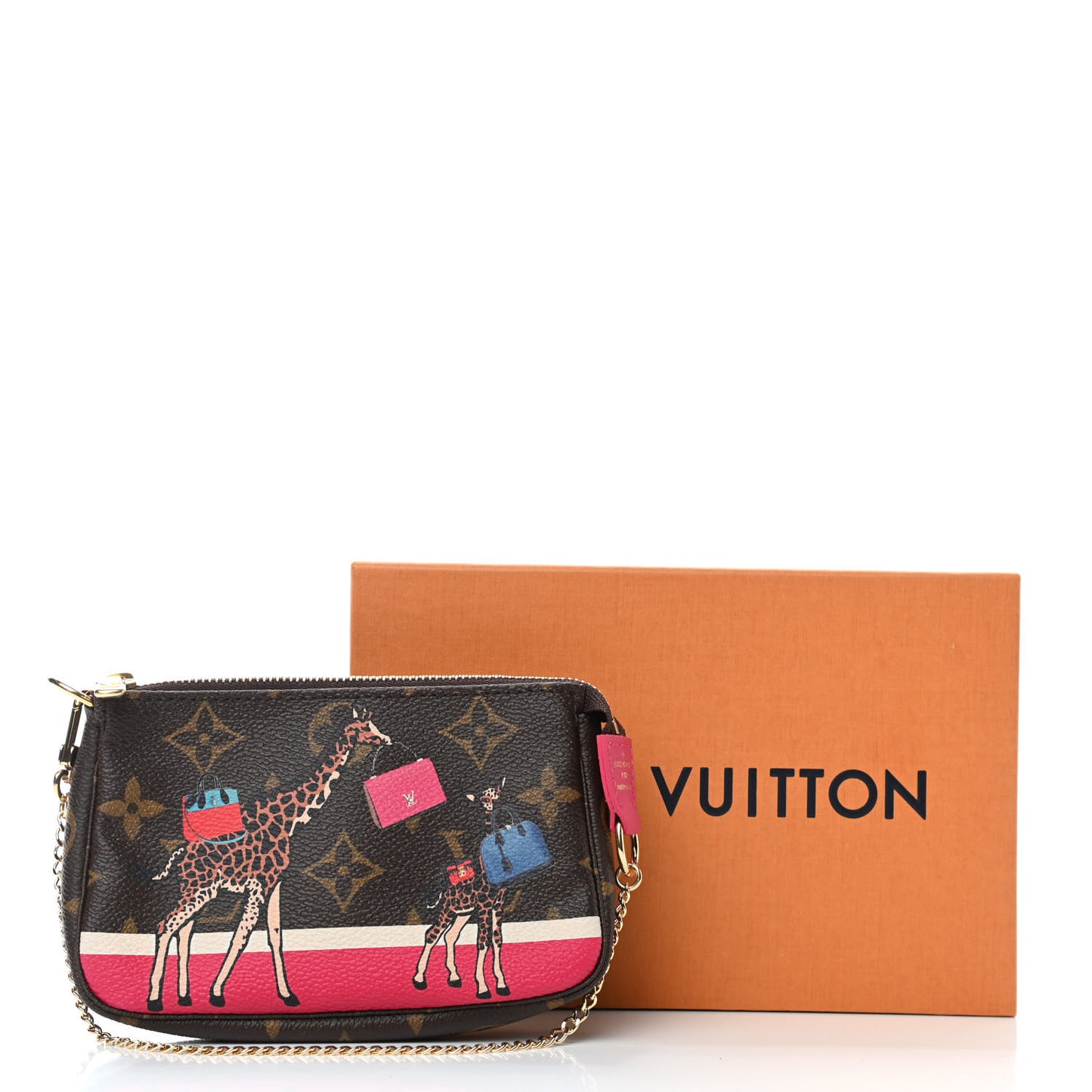 Monogram 2017 Christmas Animation Mini Pochette Accessories