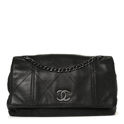 Chanel Lambskin Quilted Large Soft Touch Flap Black 1 of 12