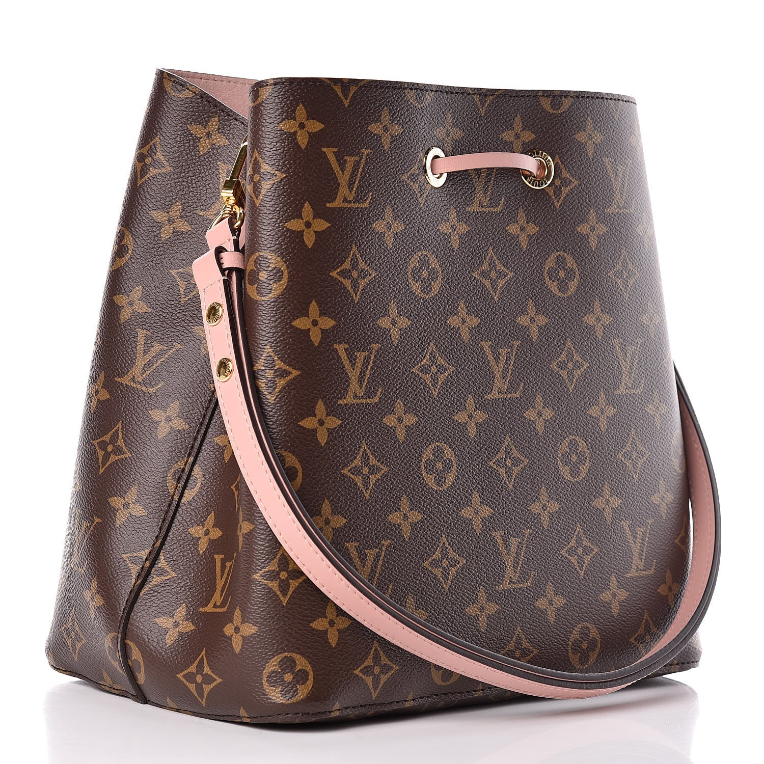 Louis Vuitton Monogram Neonoe MM Rose Poudre 3 of 10