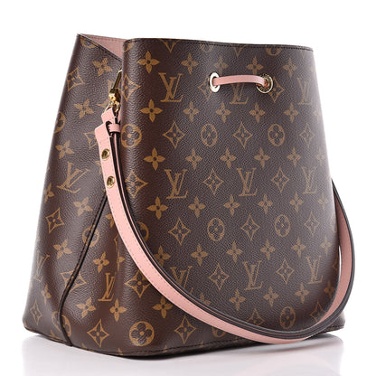 Louis Vuitton Monogram Neonoe MM Rose Poudre 3 of 10