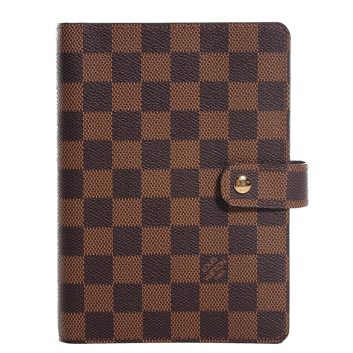 Louis Vuitton Damier Ebene Medium Ring Agenda Cover 1 of 7
