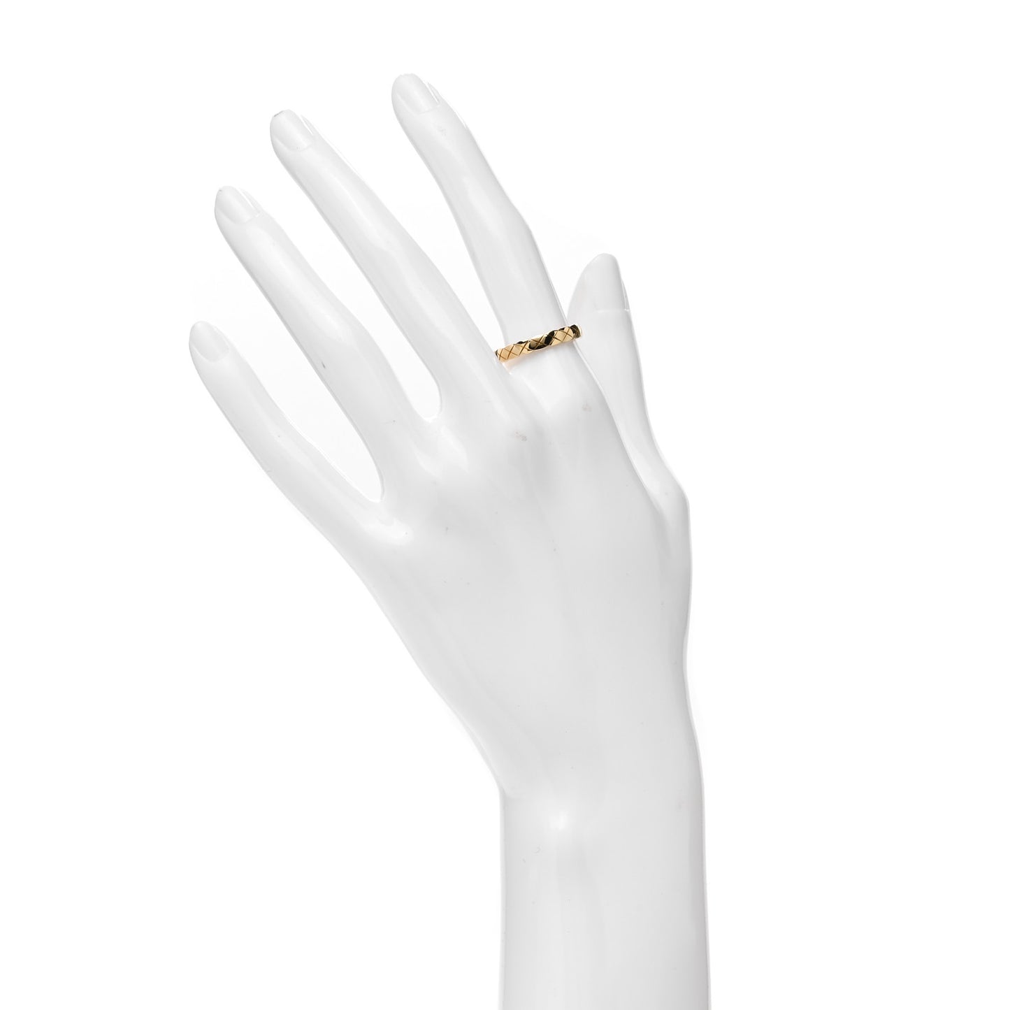 18K Yellow Gold Mini Coco Crush Ring 53 6.25