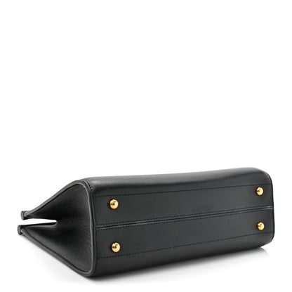 Dolce & Gabbana Calfskin Small Sicily Shopper Bag Black 4 of 14