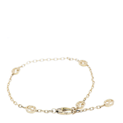 Gucci 18K Yellow Gold Interlocking G Chain Bracelet 3 of 5