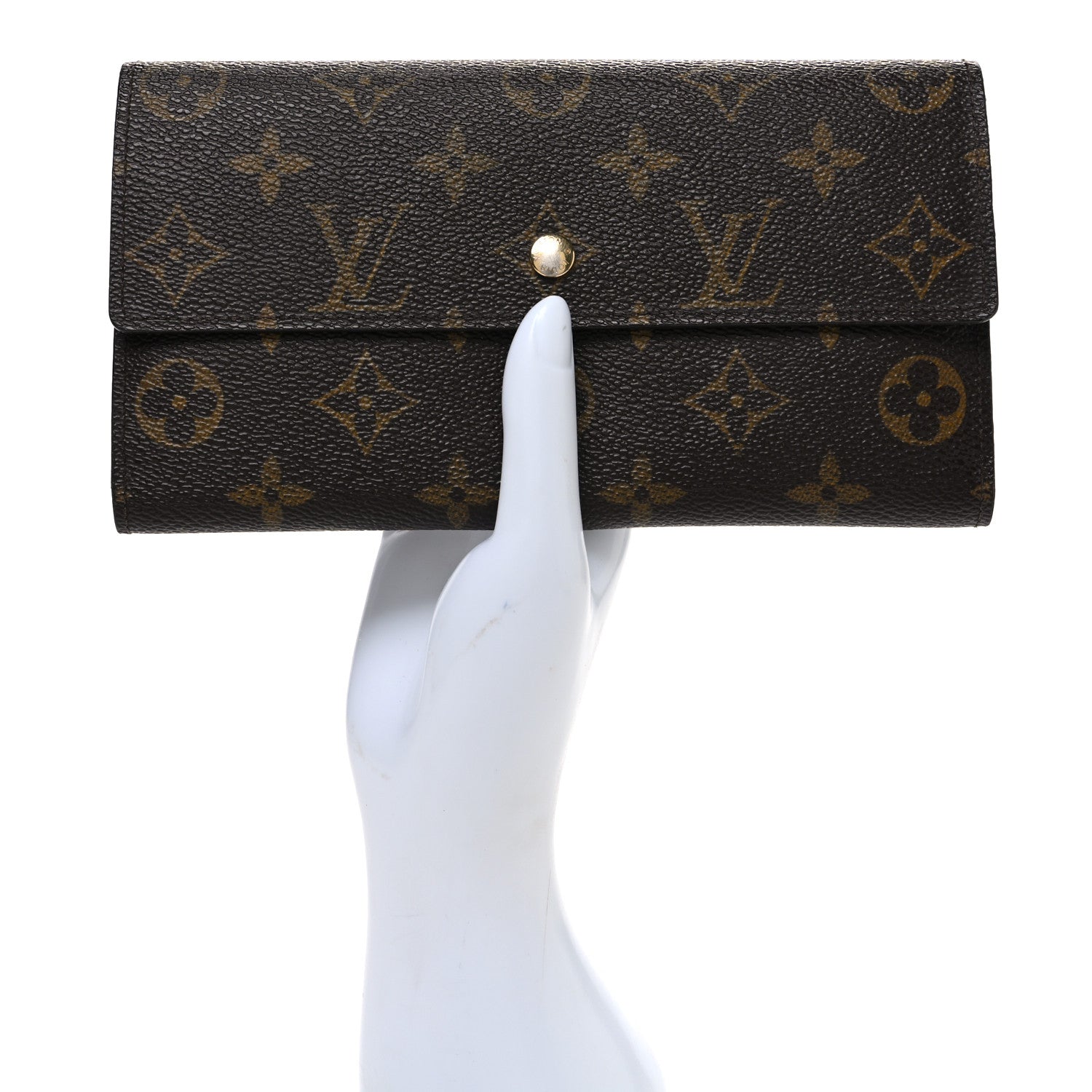 Louis Vuitton Monogram Porte Tresor International Wallet 2 of 8