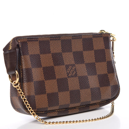 Louis Vuitton Damier Ebene Mini Pochette Accessories 3 of 10