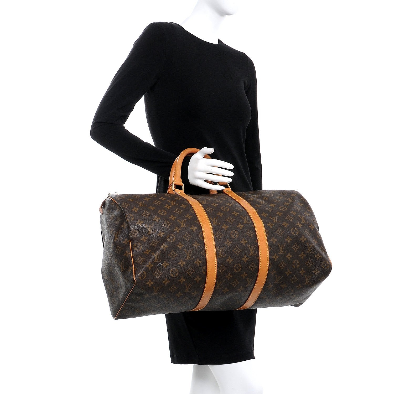 Louis Vuitton Monogram Keepall 50 2 of 17