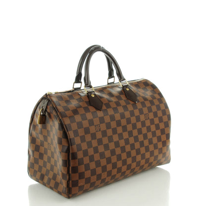 Louis Vuitton Damier Ebene Speedy 35 3 of 8
