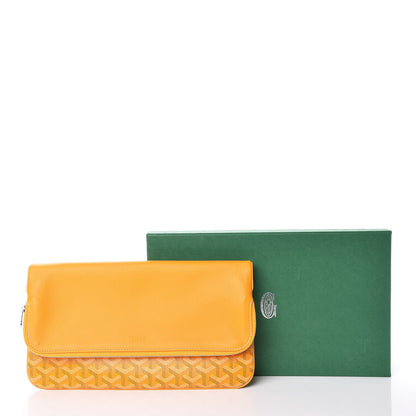 Goyard Goyardine Sainte Marie Soft Clutch Yellow 14 of 14