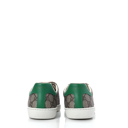 Gucci GG Supreme Monogram Fake/Not Mens Ace Sneakers 8.5 Beige New Shamarock Brown Sugar 5 of 10