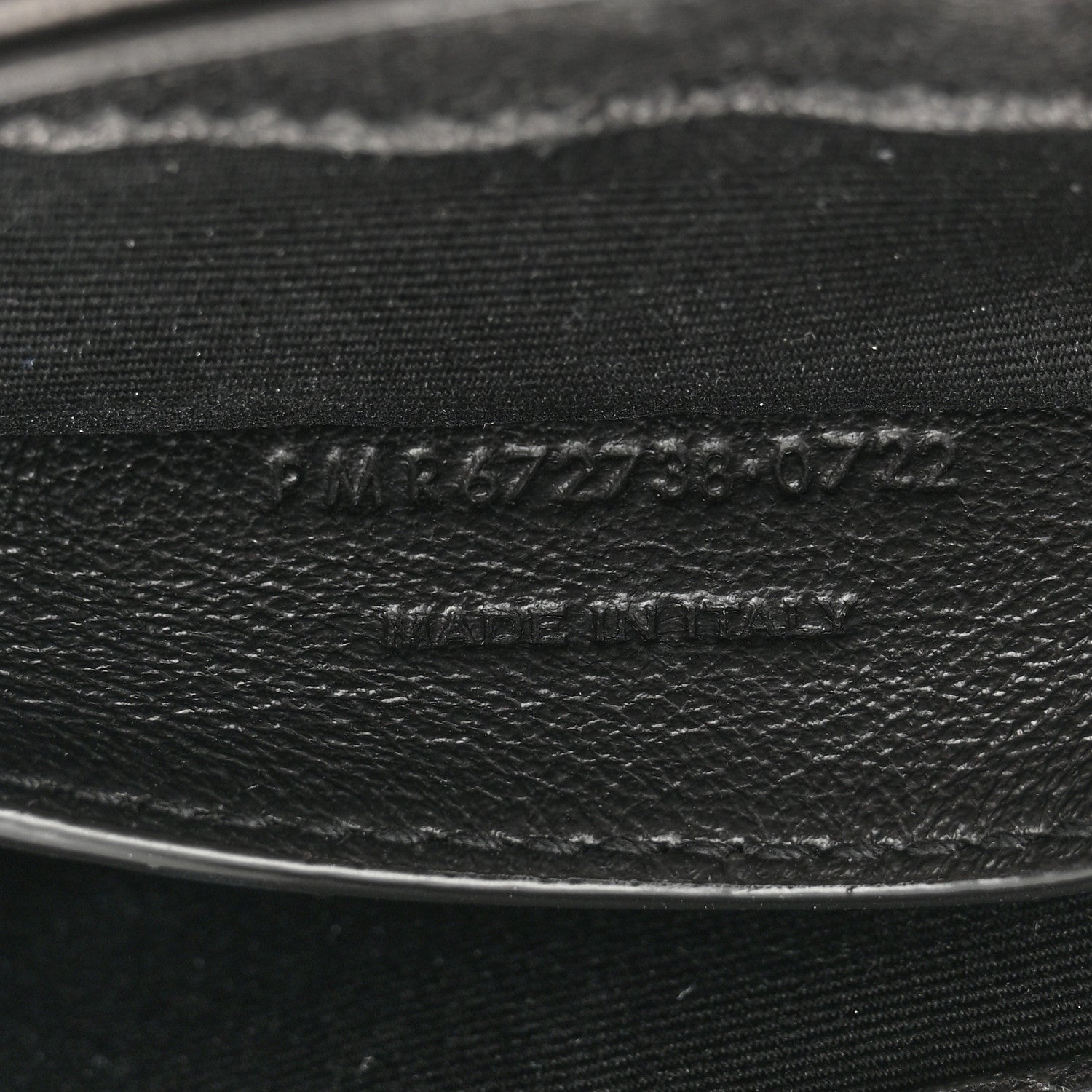 Saint Laurent Lambskin Quilted Monogram Mini Nolita Black 7 of 10