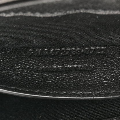 Saint Laurent Lambskin Quilted Monogram Mini Nolita Black 7 of 10