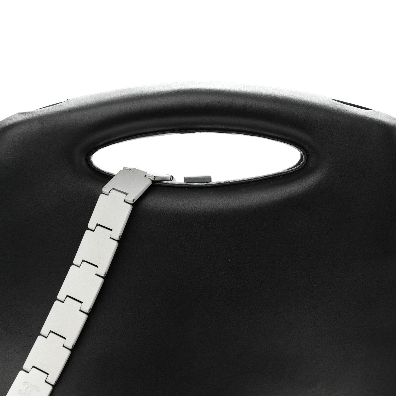 Chanel Lambskin Millennium 2005 Hard Case Bag Black 9 of 11