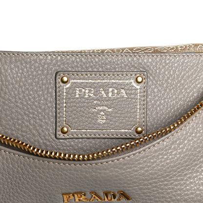 Prada Vitello Daino Hobo Pomice 6 of 14