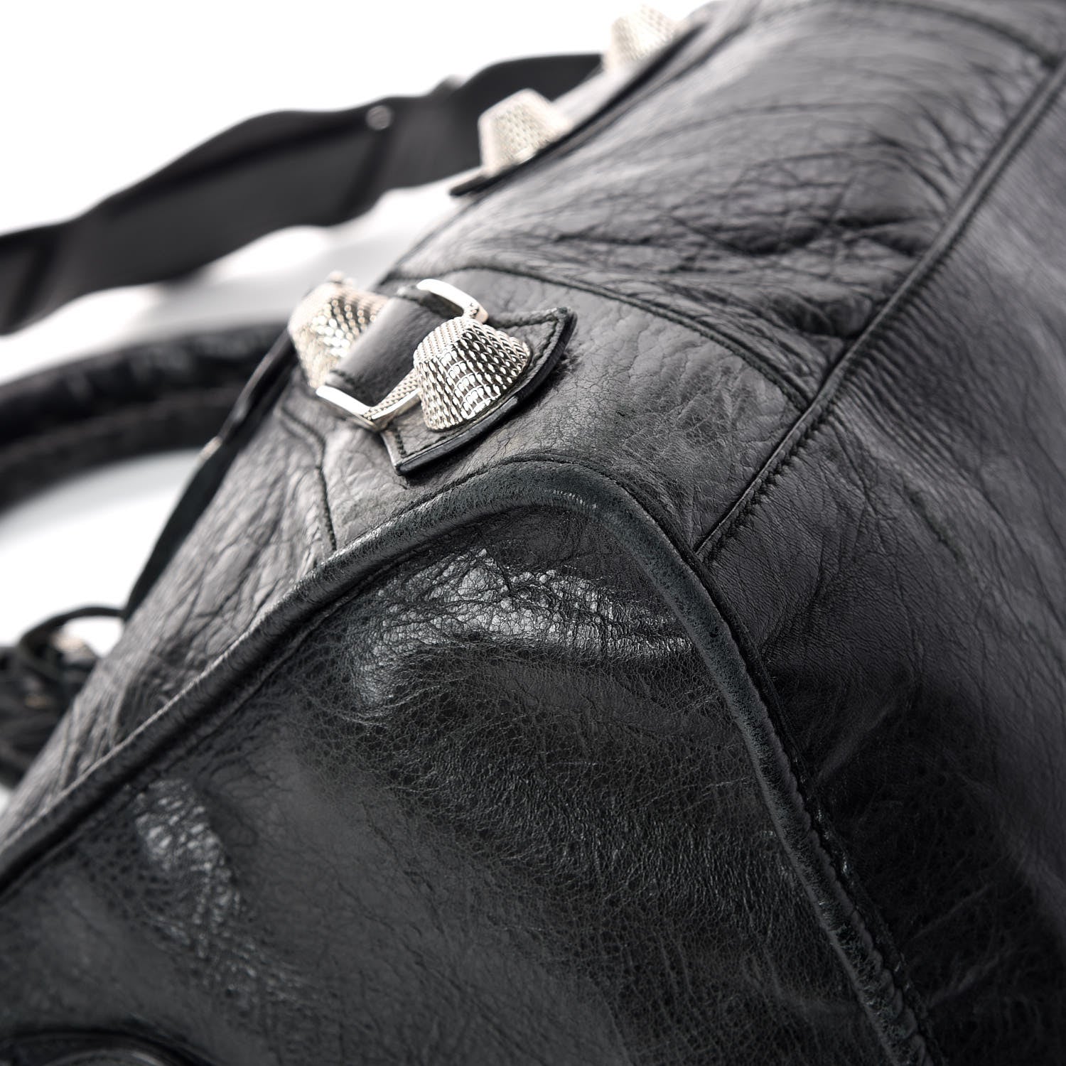 Balenciaga Agneau Giant 21 Silver Hardware Part Time Black 11 of 19