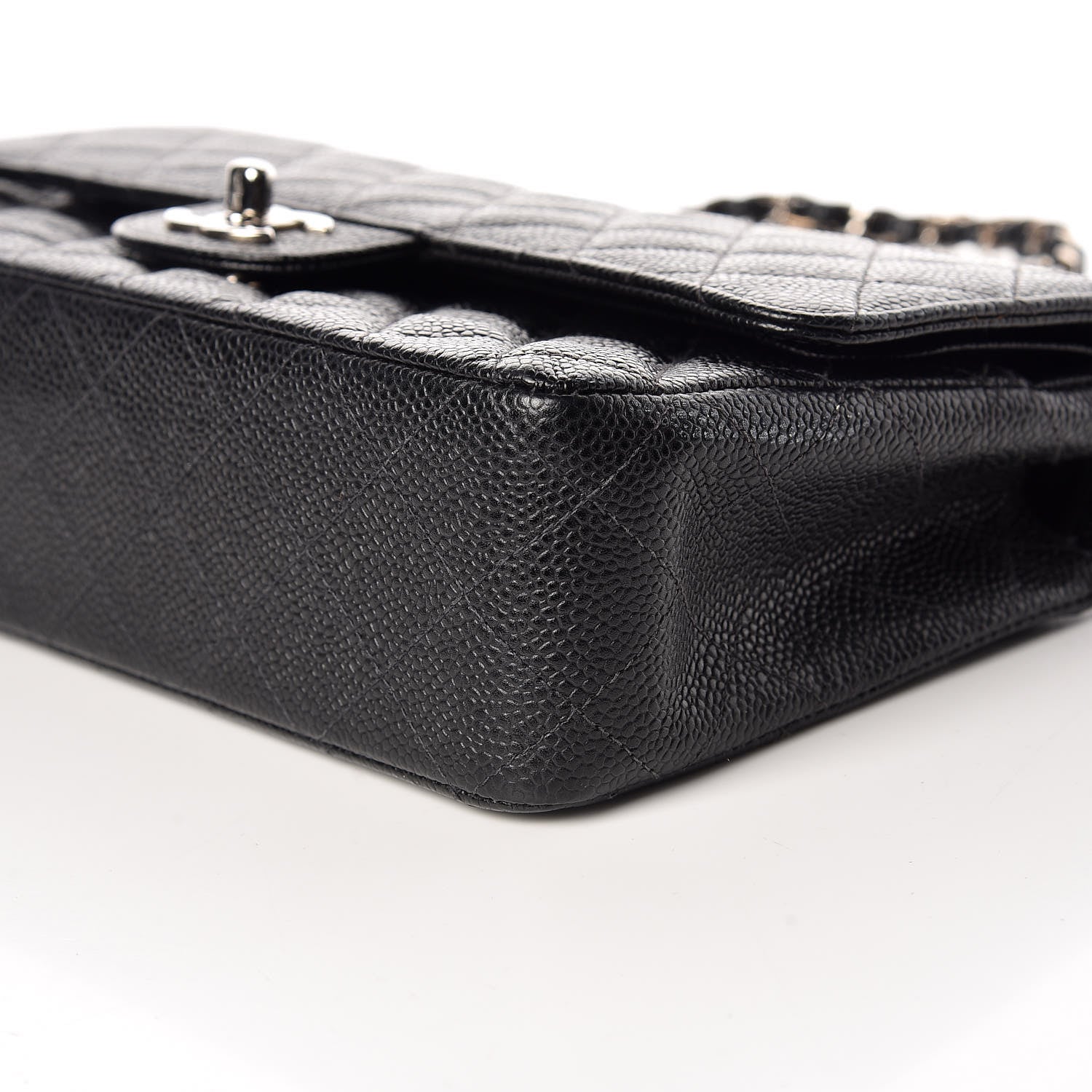 Chanel Caviar Quilted Medium Double Flap Black 6 of 13