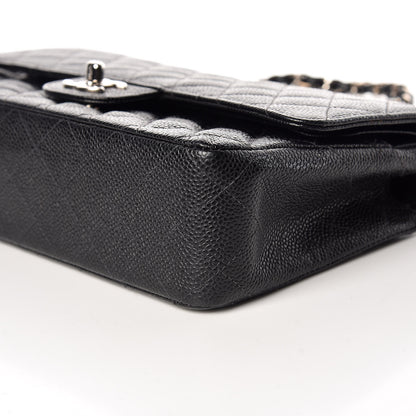 Chanel Caviar Quilted Medium Double Flap Black 6 of 13