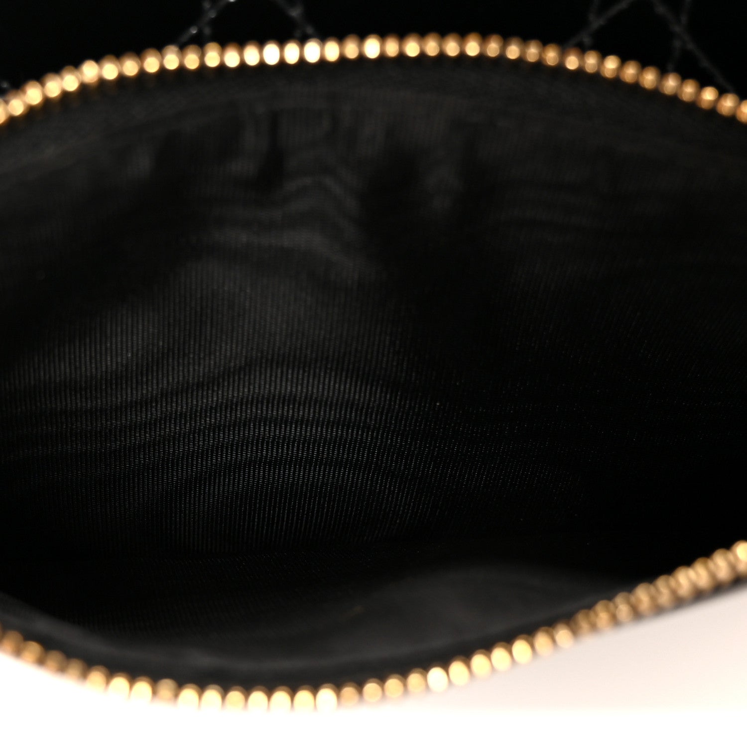 Christian Dior Patent Cannage Lady Dior Convertible Clutch Black 9 of 14