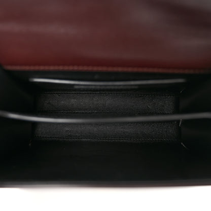 Saint Laurent SAINT LAURENT Calfskin Mini Classic Monogram Cassandra Top Handle Rouge Legion 4 of 8