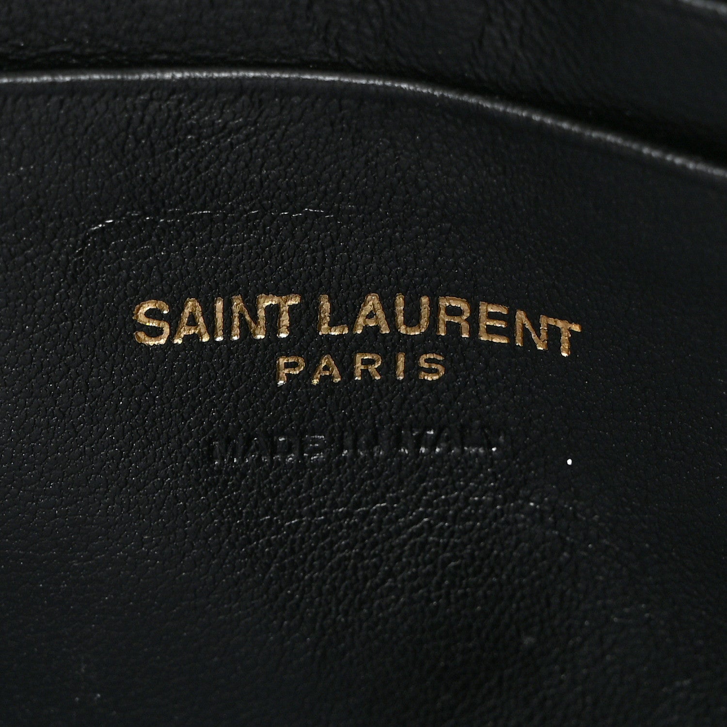 Saint Laurent Grain De Poudre Matelasse Monogram Mini Lou Camera Bag Black 6 of 9