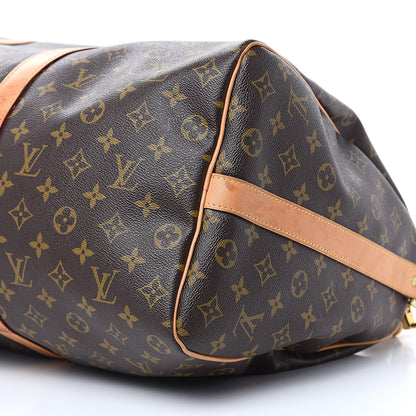 Louis Vuitton Monogram Keepall Bandouliere 50 9 of 17