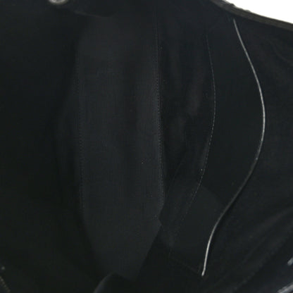 Saint Laurent Crinkled Calfskin Matelasse Monogram Large Niki Shopper Tote Black 5 of 9