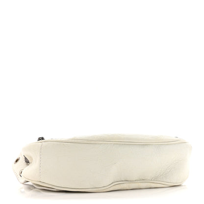 Balenciaga Agneau Arena Le Cagole Shoulder Bag XS Optic White 6 of 17