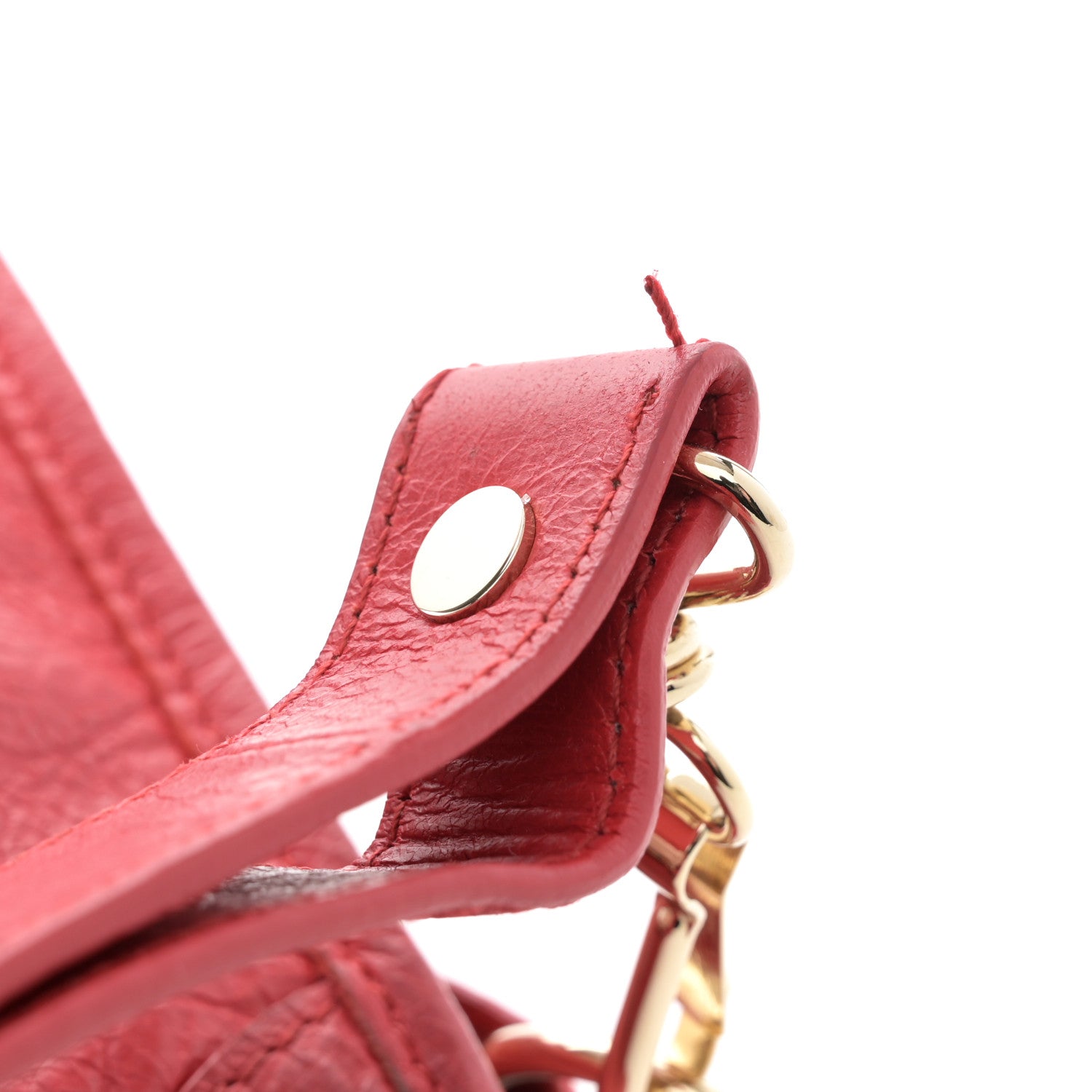 Balenciaga Agneau Giant 12 Gold Hardware S City Rouge Cardinal 14 of 14