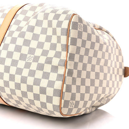 Louis Vuitton Damier Azur Keepall 50 9 of 20