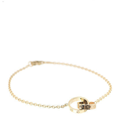 Cartier 18K Yellow Gold Interlocking LOVE Bracelet 1 of 7