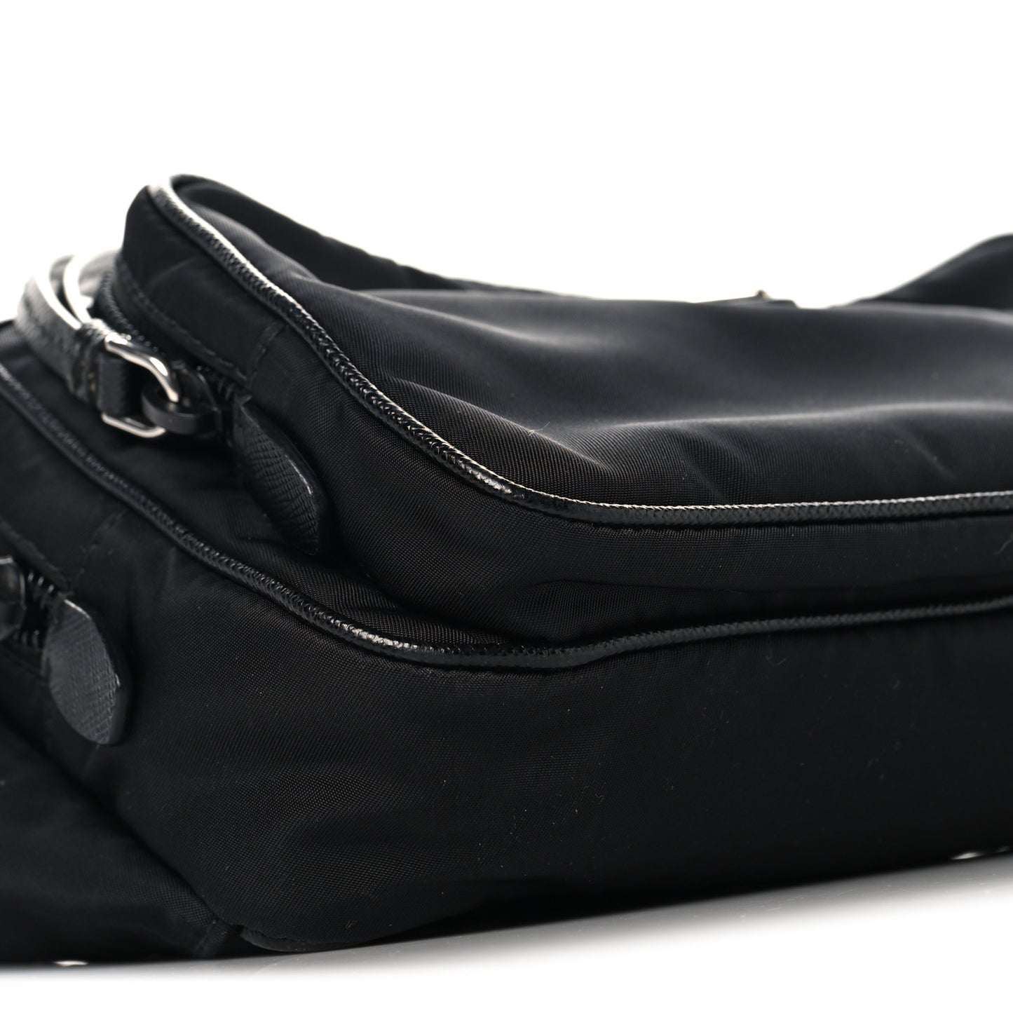 Tessuto Nylon Belt Bag Black