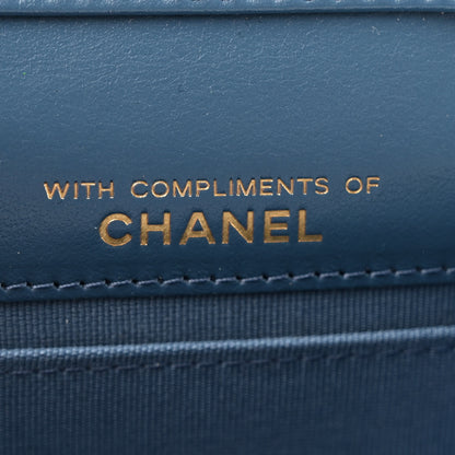 Chanel Denim Quilted Flap Mini Crossbody Blue 7 of 13