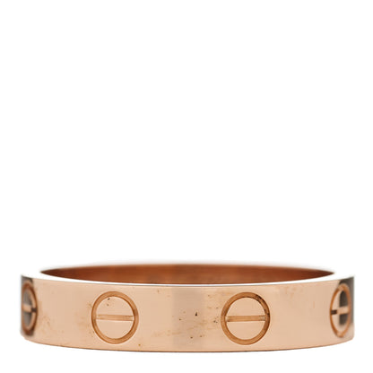 Cartier 18K Pink Gold 3.5mm LOVE Wedding Band Ring 52 6 3 of 5