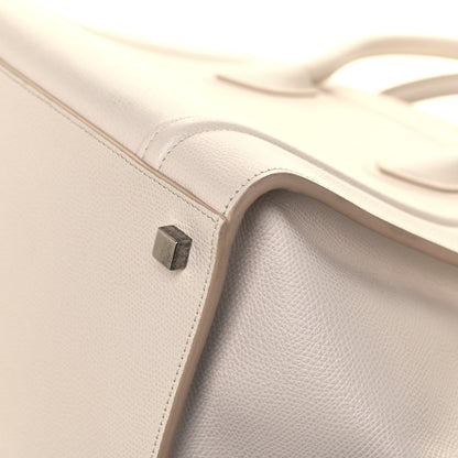 Celine Grained Calfskin Medium Phantom Luggage Cream 10 of 13