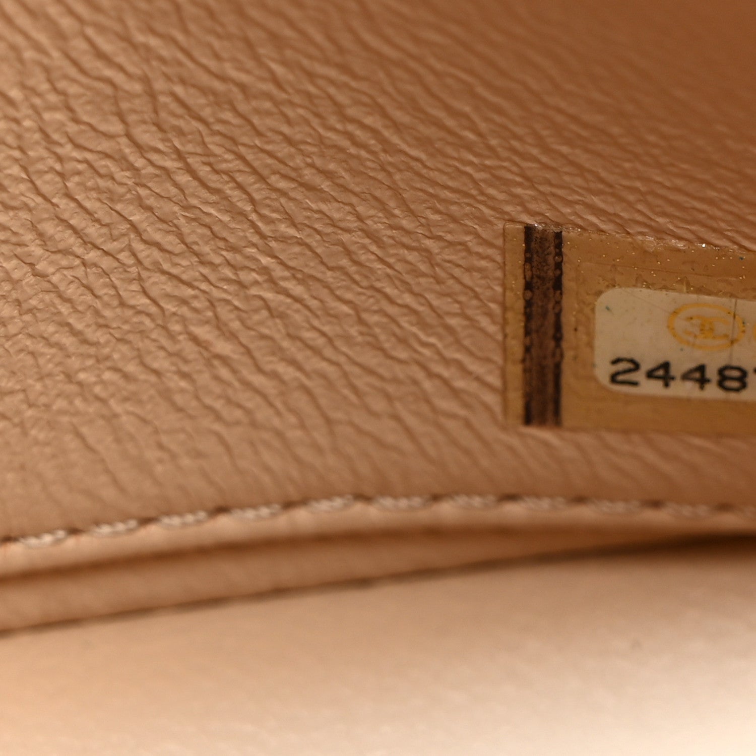 Chanel Lambskin Reversed Chevron Quilted Flap White 7 of 17