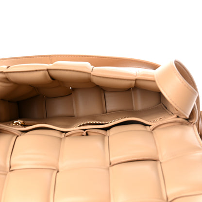 Bottega Veneta Nappa Maxi Intreccio Padded Cassette Crossbody Bag Almond 5 of 10