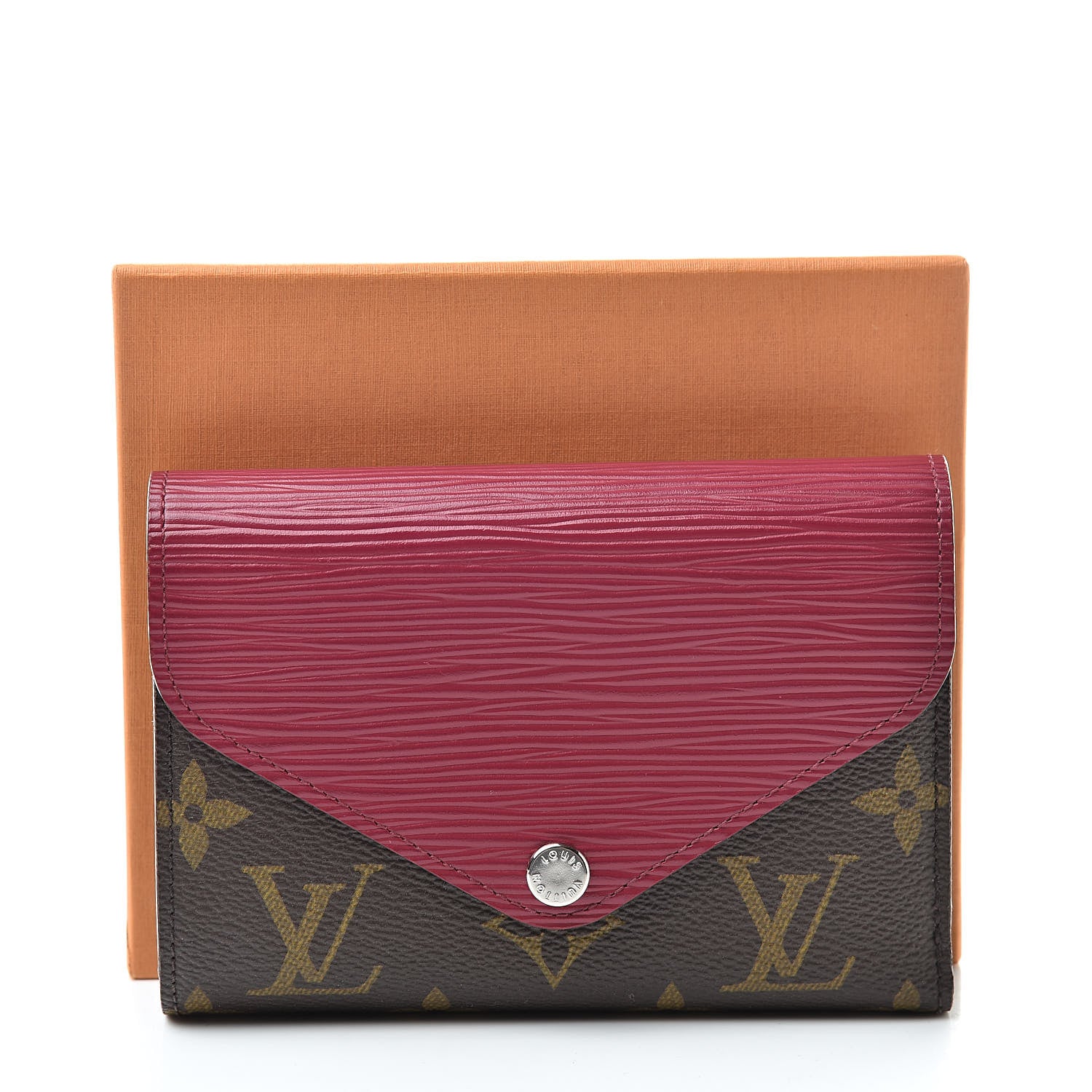 Louis Vuitton Epi Monogram Marie-Lou Compact Wallet Fuchsia 10 of 10