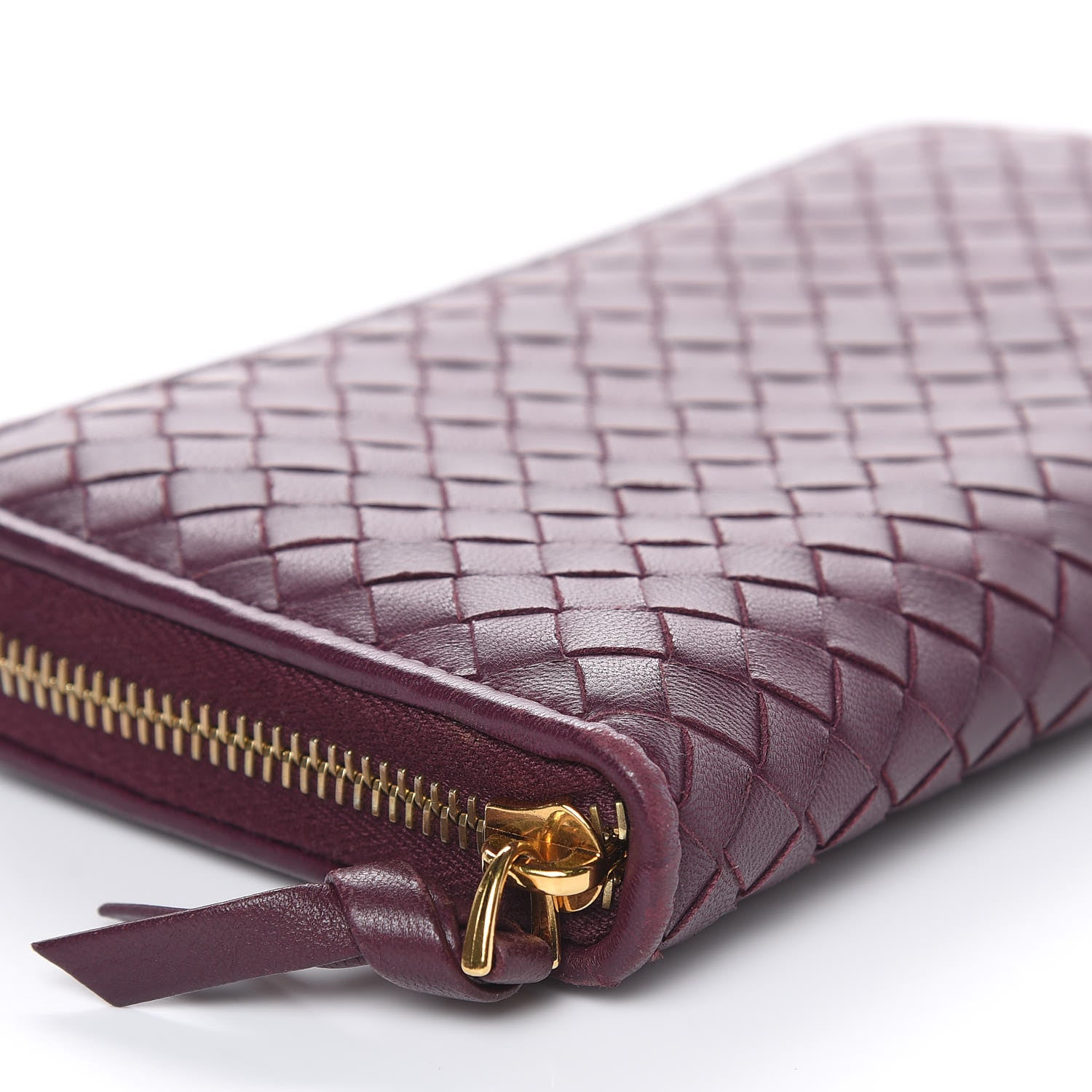 Bottega Veneta Nappa Intrecciato Zip Around Wallet Opera 8 of 13