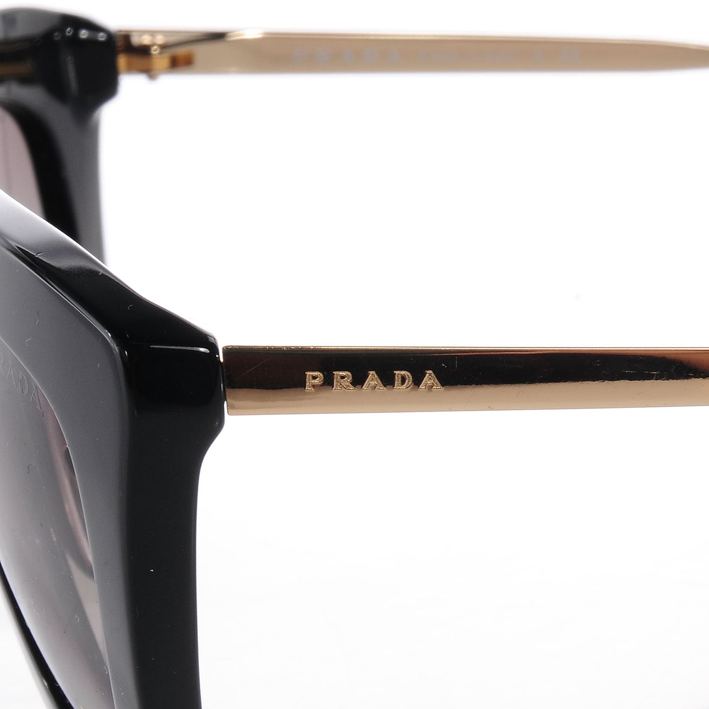 Acetate Cinema Sunglasses SPR 09Q Black
